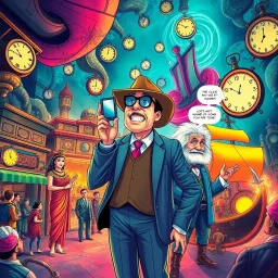 Chronochase: Whose Time Is It Anyway? - Text-based game