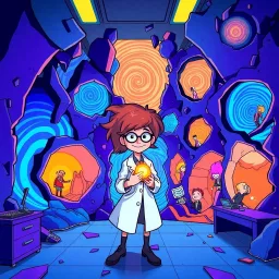 Chrono-Collider: Whose Reality is It Anyway? - Text-based game