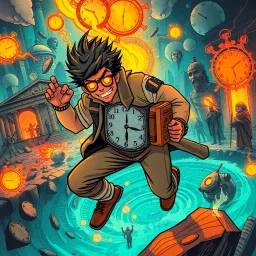 ChronoCrash: Who's Time Is It, Anyway? - Text-based game
