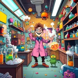 Whose Lab Is It Anyway? - Text-based game