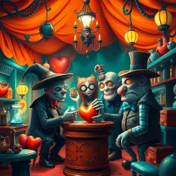 Whose Heart Is It Anyway? - Text-based game