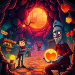 Whose Heart Is It Anyway? - Text-based game
