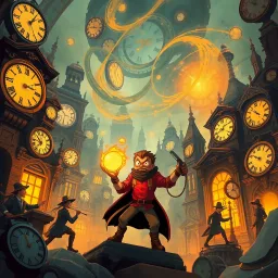 ChronoCaper: Who's Time is it Anyway? - Text-based game