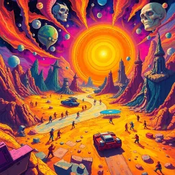 Spectrum War: Which Dimension Is It Anyway? - Text-based game