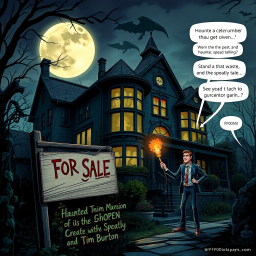 Whose Haunt is This? - Text-based game