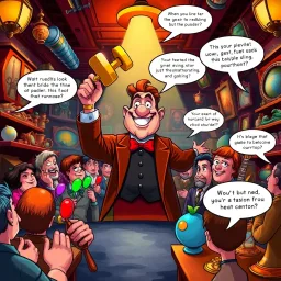 Relic Rumble: Whose Is It Anyway? - Text-based game