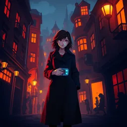 Whose Shadow Is That? - Text-based game