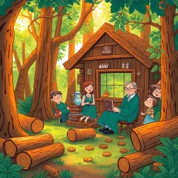 Whose Logs Are These, Anyway? - Text-based game