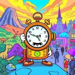 Chronochaos: Who's Time Is It Anyway? - Text-based game