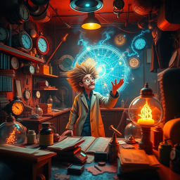Chronokarma: Whose Time is It Anyway? - Text-based game