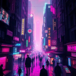 Neon Dystopia: Signal Undercurrent - Text-based game