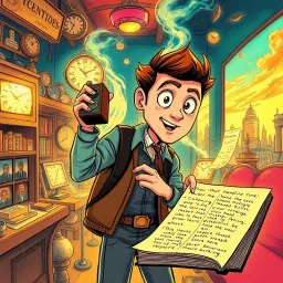 Chronorift: Hello, Am I Right? - Text-based game