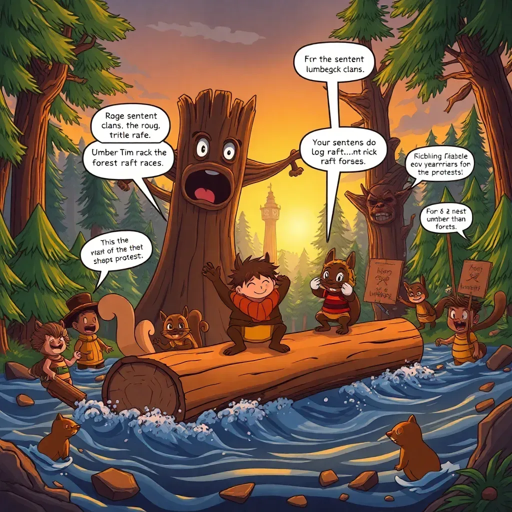 Log Jam: Wood You Believe It?