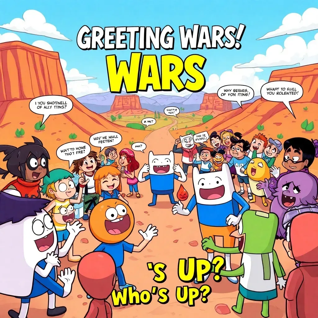 Greeting Wars: Who's Up?