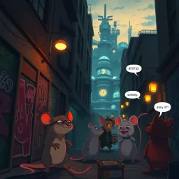 Lab Rats: Who's the Experiment Now? - Text-based game