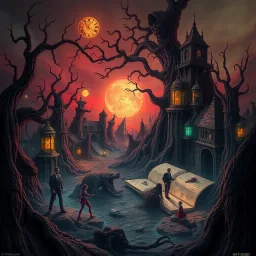 Nightmare Ledger: Whose Dream is it Anyway? - Text-based game