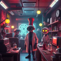 Whose Lab Is It Anyway? - Text-based game