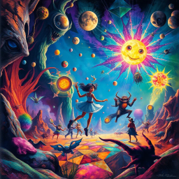 Spectrum Wars: Whose Dimension Is It Anyway? - Text-based game