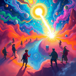 Spectrum Wars: Whose Dimension Is It Anyway? - Text-based game