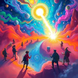 Spectrum Wars: Whose Dimension Is It Anyway? - Text-based game