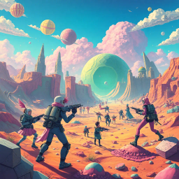 Spectrum Wars: Whose Dimension Is It Anyway? - Text-based game