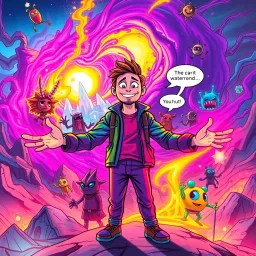 Spectrum Wars: Whose Dimension Is It Anyway? - Text-based game