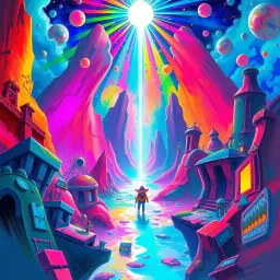 Spectrum Wars: Which Dimension Is It Anyway? - Text-based game