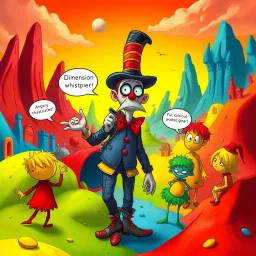 Spectrum Wars: Whose Dimension is it Anyway? - Text-based game