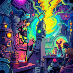 Spectrum Wars: Which Dimension Is It Anyway? - Text-based game