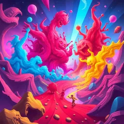Spectrum Wars: Whose Dimension Is It Anyway? - Text-based game