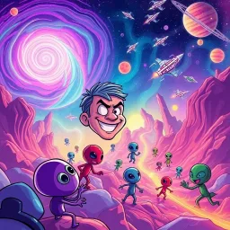 Cosmic Chronicles: Whose Cosmos Is It Anyway? - Text-based game