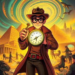 Chrono-Capers: Whose Time is it Anyway? - Text-based game