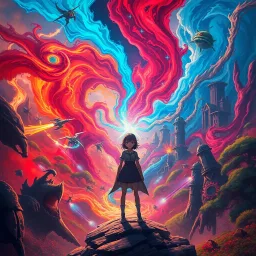Spectrum Wars: Which Dimension Is It Anyway? - Text-based game