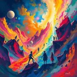 Spectrum Wars: Whose Dimension is it Anyway? - Text-based game
