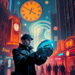ChronoChase: Whose Time Is It Anyway? - Text-based game