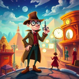 Chrono Caper: Whose Time is it Anyway? - Text-based game