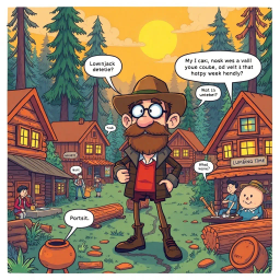 Log Jammin': Whose Logs Are These, Anyway? - Text-based game