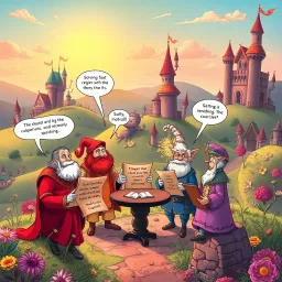 Chronicles of the Clueless: Whose Quest Is It Anyway? - Text-based game