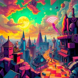 Chaotic Threads: Whose Worlds Anyway? - Text-based game