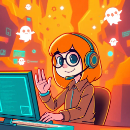 Haunted Byte: Who's This? - Text-based game