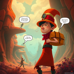 Questception: Whose Journey Is It Anyway? - Text-based game