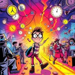 Chronochaos: Whose Time Is It Anyway? - Text-based game