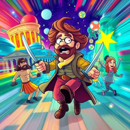 Chrono Clash: Whose Time is It Anyway? - Text-based game