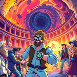 ChroniChaos: Whose Time Is It Anyway? - Text-based game