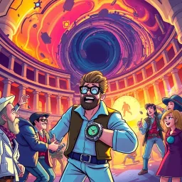 ChroniChaos: Whose Time Is It Anyway? - Text-based game