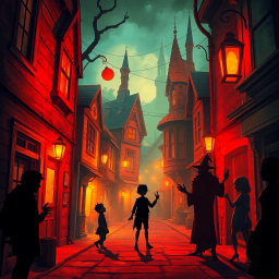 Whose Shadows Are These? - Text-based game