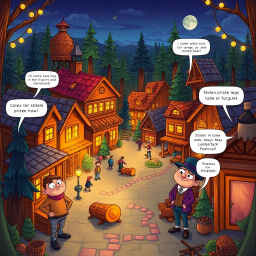 Whose Logs Are These, Anyway? - Text-based game