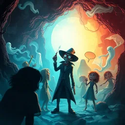 Whose Ghost Is It Anyway? - Text-based game
