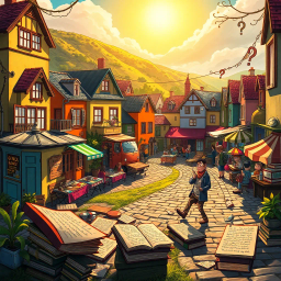 Interactive novel text games