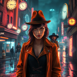Time-Travel Noir text games